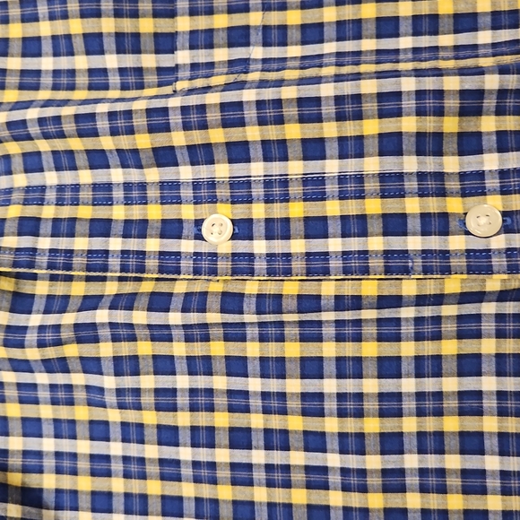 Men's Dress Shirt Bundle Size M George/Chaps/Beverly Hills Polo Club Plaids - Picture 9 of 14